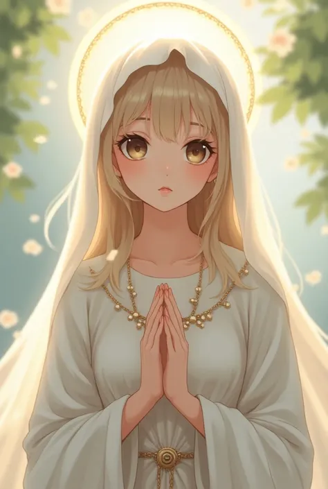 Virgin Mary as an anime character