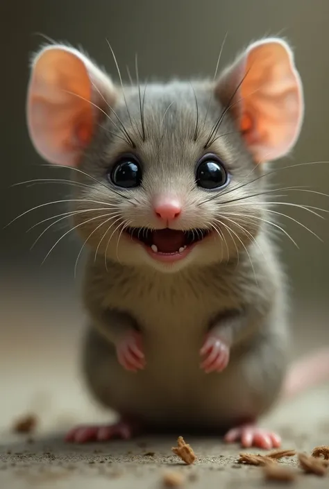 Picture of a crying mouse 