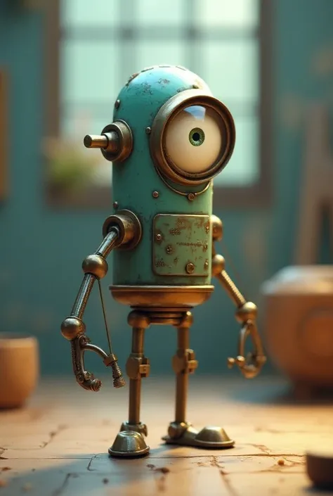 Micrometer as an animated character