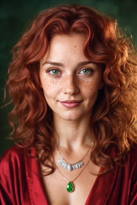 (close-up, editorial photograph of a 30 year old woman), (highly detailed face:1.4) (smile:0.7) (background inside dark, moody, private study:1.3) POV, by lee jeffries, nikon d850, film stock photograph ,4 kodak portra 400 ,camera f1.6 lens ,rich colors, h...