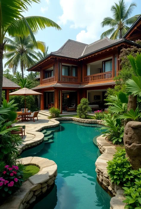 bali villa house