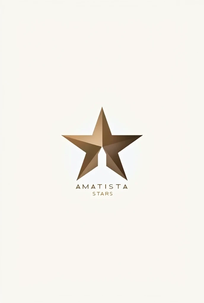 I want a logo with the name of Amatista Stars agency