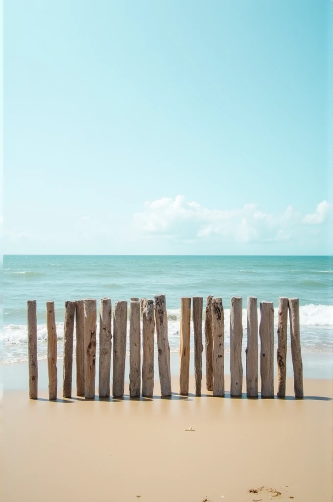 20 boards on the beach photo