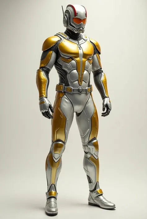 Ant-Man costume gold and white silver version