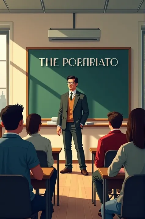 
Vignette 1:  Introduction

Illustration :  A group of students in a modern history class .  The teacher says :  “Today we will talk about a very important period :  the Porfiriato” .

text:  “The Porfiriato is the period in which Porfirio Díaz governed Me...