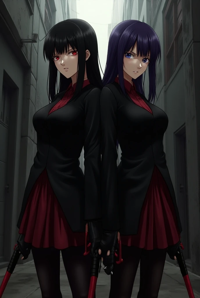 Realistic Akame and Kurome