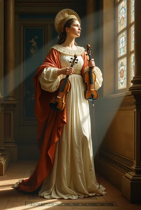 Saint Cecilia, Saint of the Catholic Church 