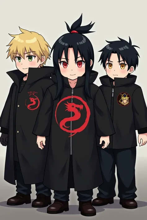 Promt creates an image of Roblox characters from Tokyo Revengers game in Roblox from the Black Dragon gang from the anime I want the characters Drake I want from the anime the Black Dragon from Tokyo Revenge but in Roblox and put on their clothes from the ...