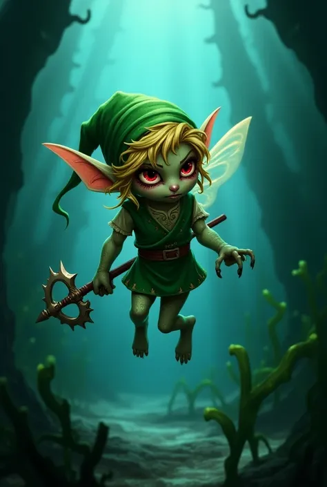 Umberlee as Little Evil Link Fairy