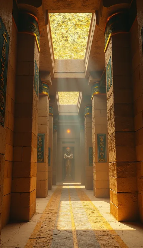 "The Inner World of the Ancient Egyptian Pyramid"

"The fascinating atmosphere encountered when entering the pyramid carries the secrets and mystical energy of thousands of years ago. This ancient structure has been worn down by the texture of time, its st...