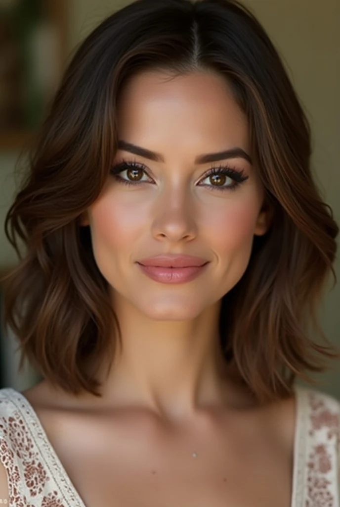 High detail, 8k, Rachels hair is perhaps her most famous feature, especially the "Rachel" haircut she sported in the early seasons. This haircut was a layered, shoulder-length style with face-framing layers, creating a voluminous, bouncy look. 
Rachel has ...