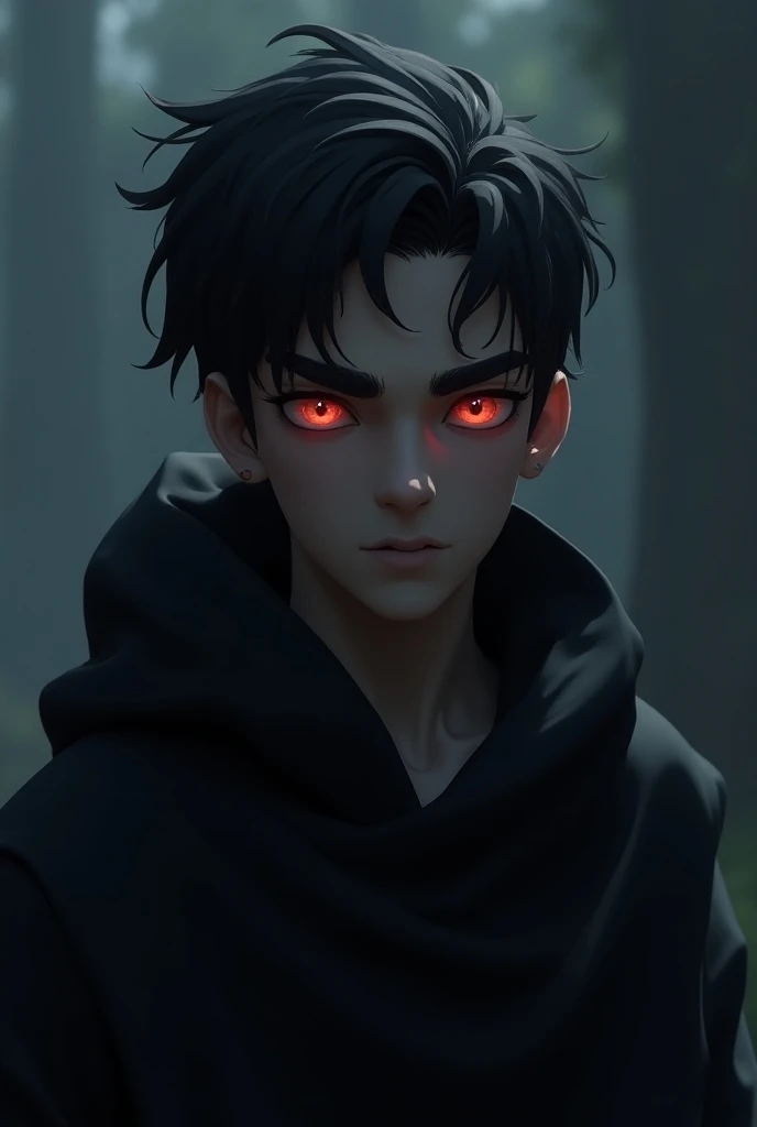 (Photoanimation:1.2)
2.  Image of Prince Zarek
Description :  Prince Zarek is a young man with messy dark hair , reflects its mysterious side .  He wears a dark robe that vibrates like shadows all around him .  His face shows a calculated expression and te...