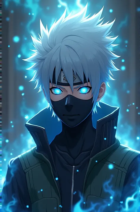 Mix of Kakashi and Satoru Gojo