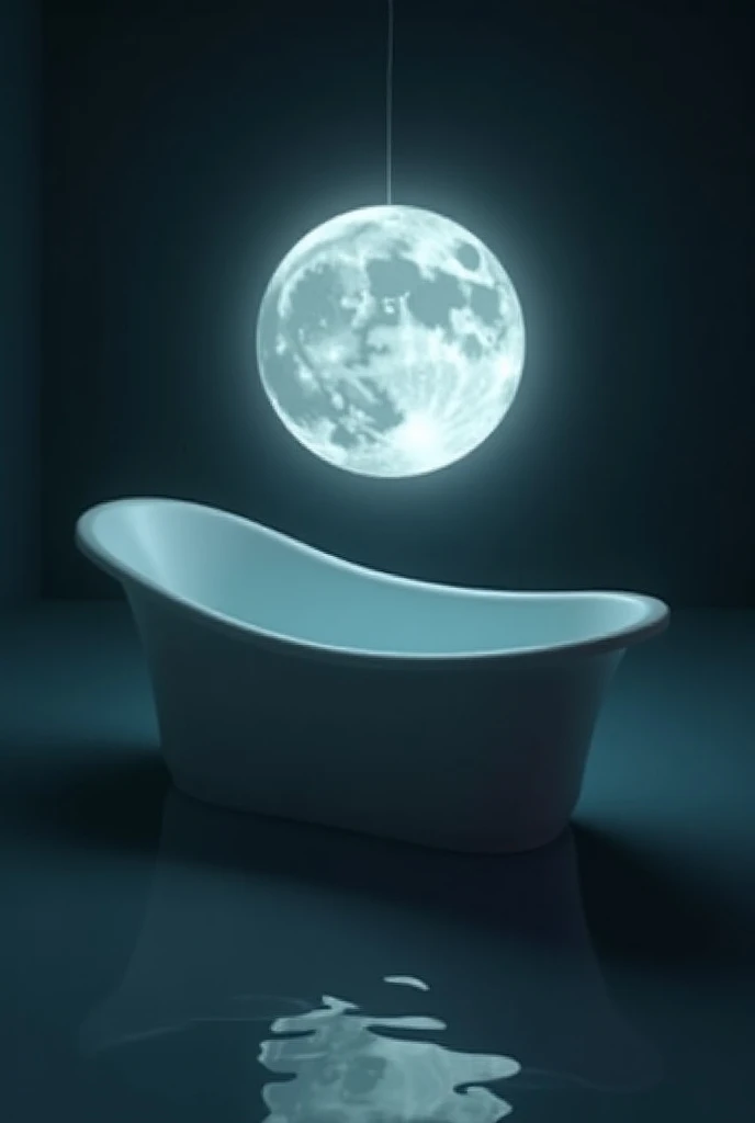 Suspended Moon Bathtub
