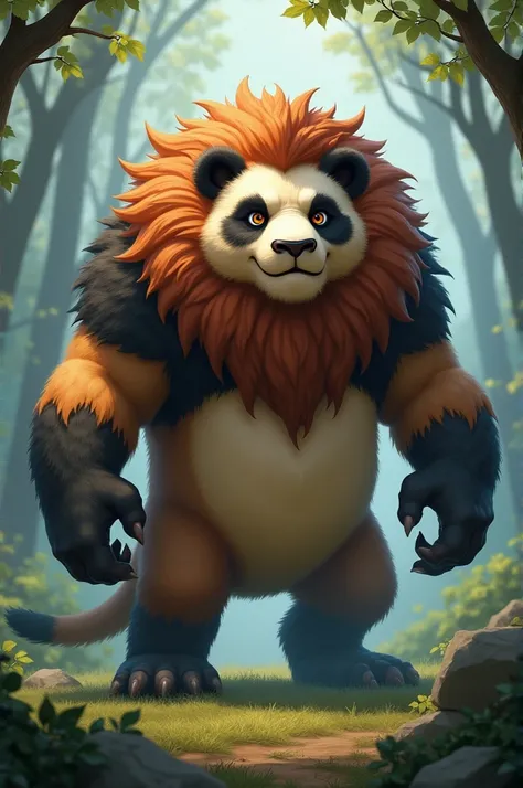 I want to make Panda and Lion a hybrid creature