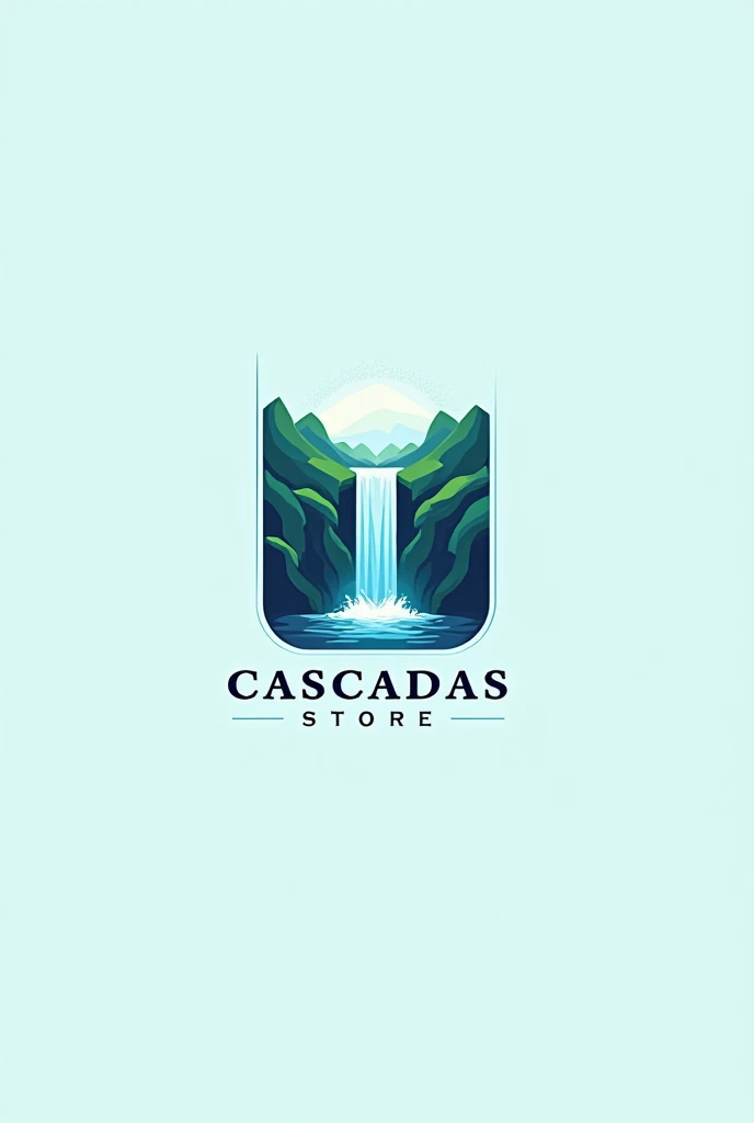 I want a logo for my business with the following phrase cascadas store 