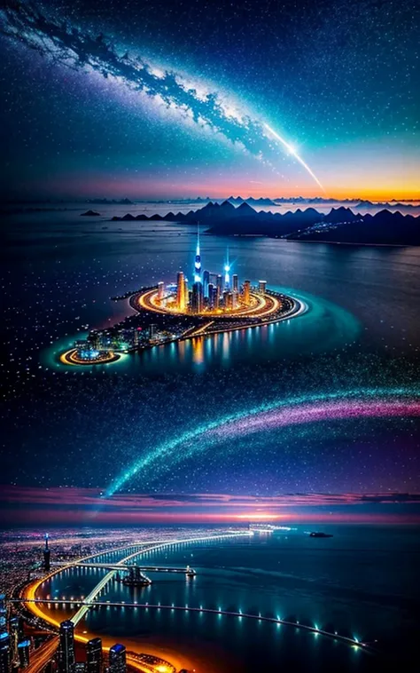 Spectacular views, Future Cities ,god秘的,  Vivid , is glittering,magic,  surrealism ,god々Shii, 素晴らShii, The little star ,美Shii景色, Inspiring Scenery, Spectacular Scenery ,Breathtaking Scenery 