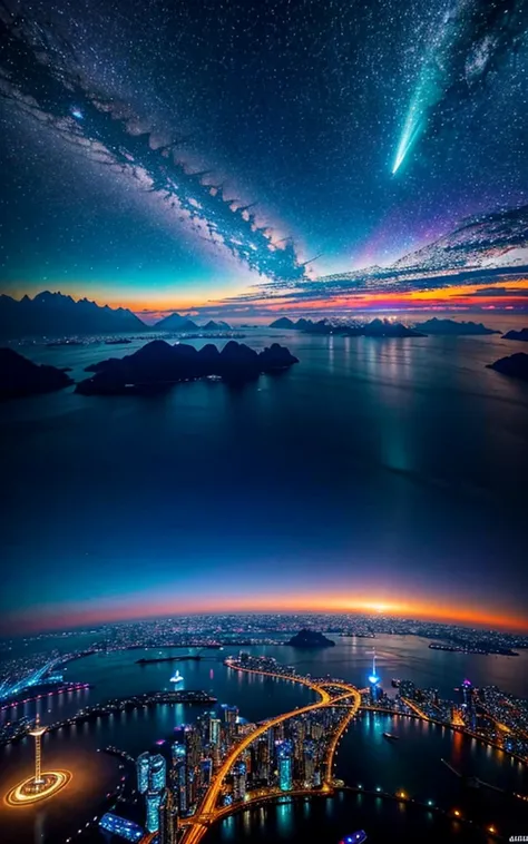 Spectacular views, Future Cities ,god秘的,  Vivid , is glittering,magic,  surrealism ,god々Shii, 素晴らShii, The little star ,美Shii景色, Inspiring Scenery, Spectacular Scenery ,Breathtaking Scenery 