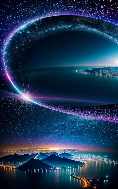 Spectacular views、 Future Cities 、god秘的、 Vivid 、 is glittering、magic、 surrealism 、god々、 wonderful、Little Star, beautiful view, Inspiring Scenery, Spectacular Scenery ,Breathtaking Scenery 