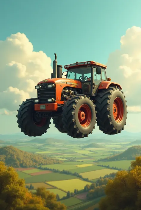 Flying tractor 