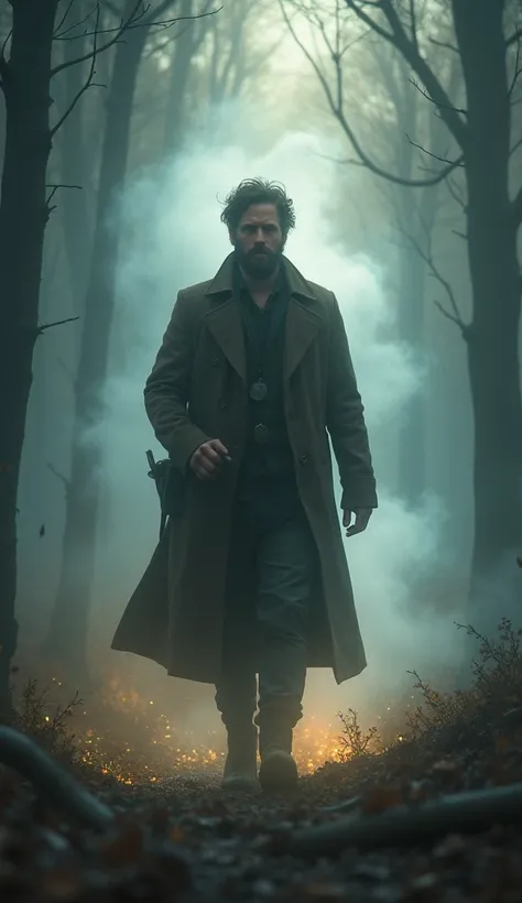 Scene 6: Thomas Alone in the Woods but Feeling William’s Presence

Prompt: "Thomas walking through the same misty woods, looking thoughtful and a bit lonely but with a peaceful smile. There’s a faint, ghostly shimmer beside him, representing William’s pres...