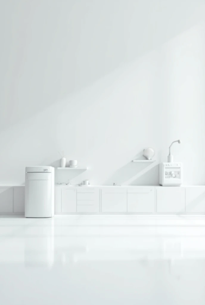 A beautiful white room with modern appliances and no light 100x1000 resolution 