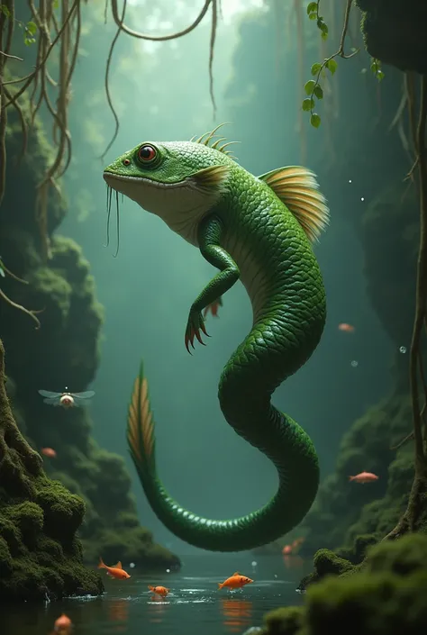 janitor fish but its salamander