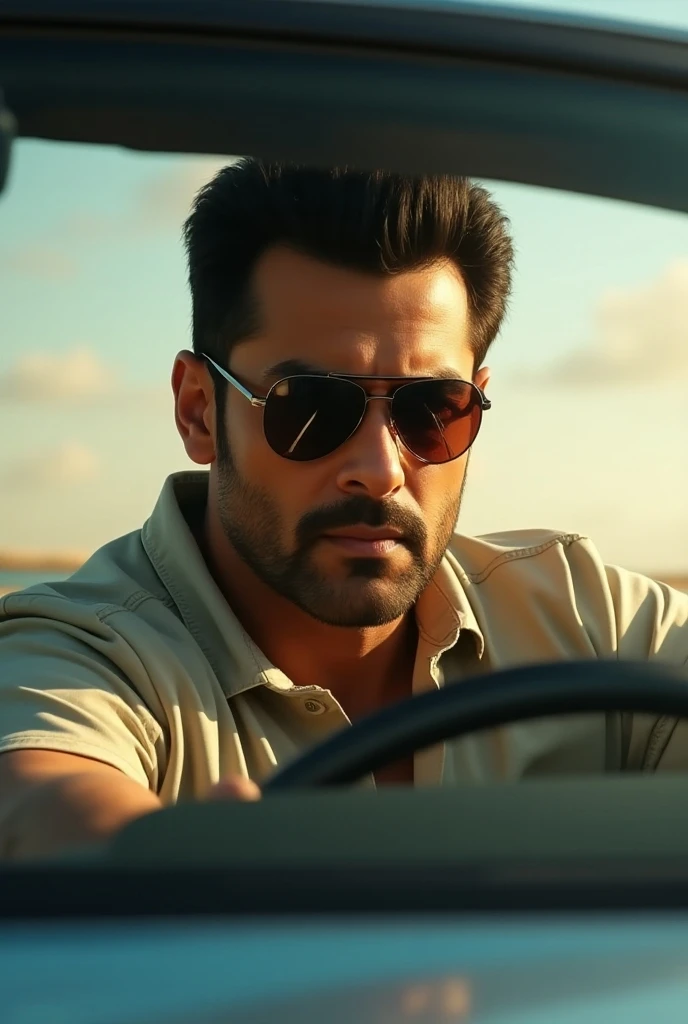 Salman Khan, driving, sun glasses
