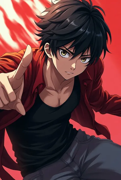 Hot boy animehot pose