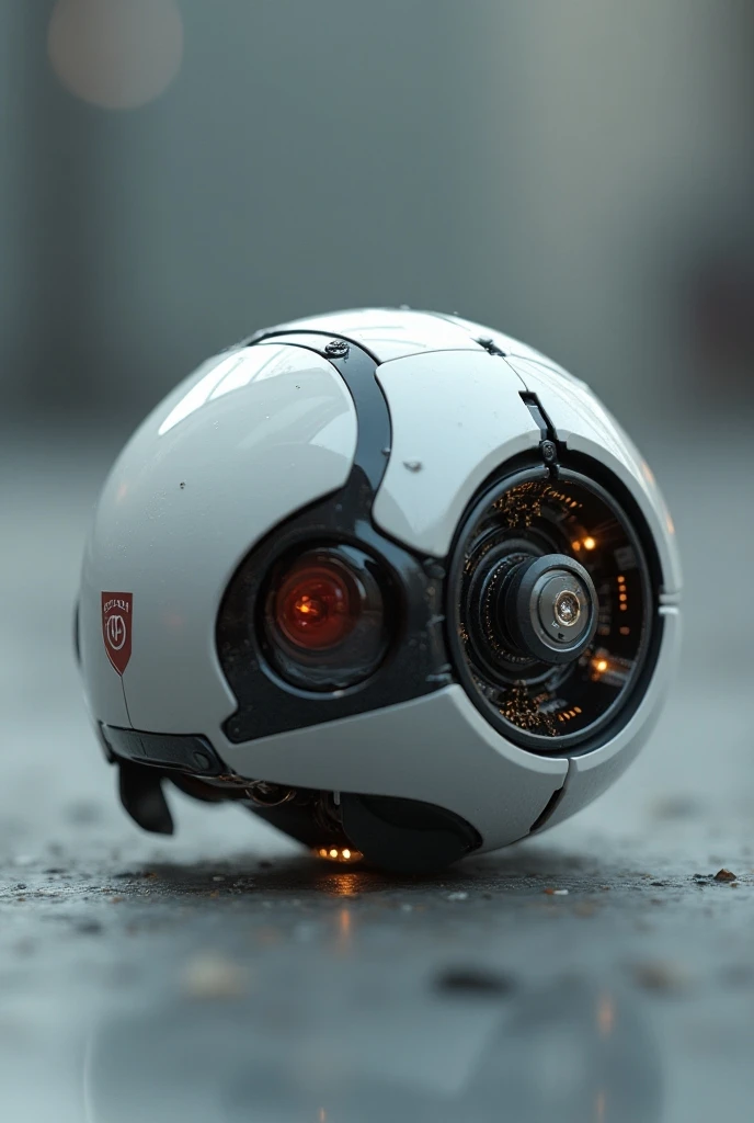 a nanobot with the shape of a ball with a 1mm nuclear battery,a generator that generate energy using pressure spin and a thruster