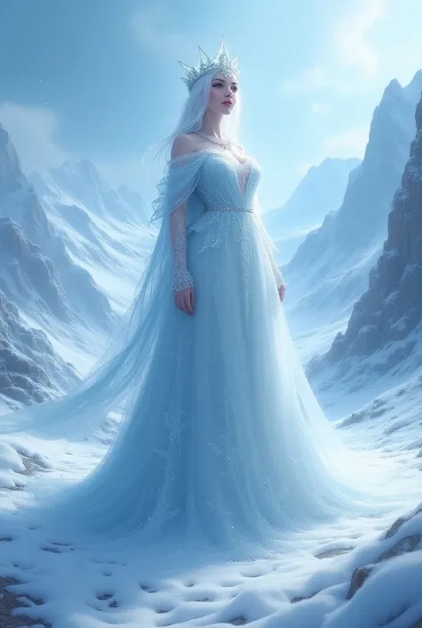 snow queen illustration 