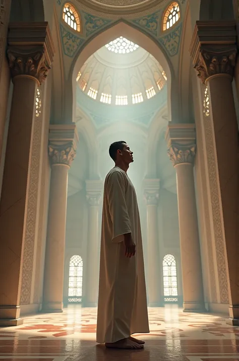 Ronaldo in the mosque 