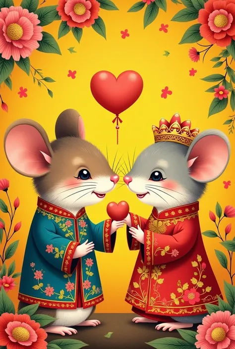 Dong Ho paintings are a famous type of Vietnamese folk paintings, with paintings imbued with artistic and folk cultural values. Among the Dong Ho paintings, one of the most beloved and closely associated with folk culture is the "Mouse Wedding". This is on...