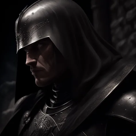 a knight in shining armor, medieval fantasy, highly detailed, 1 person, dramatic lighting, epic scale, cinematic, emotional, strong facial features, heroic, (best quality,4k,8k,highres,masterpiece:1.2),ultra-detailed,(realistic,photorealistic,photo-realist...