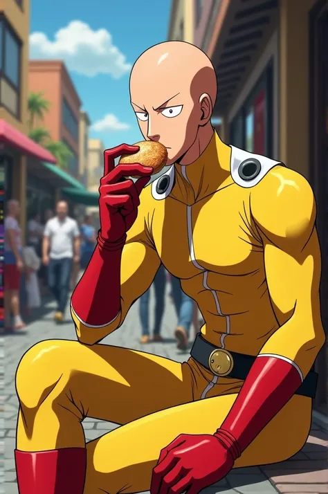 Saitama on a pau duro