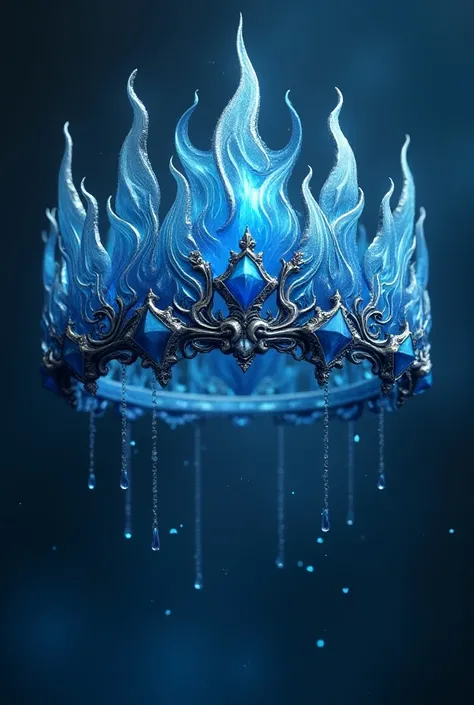 Blue crown beautiful crown ethereal in world most unique design beautiful 