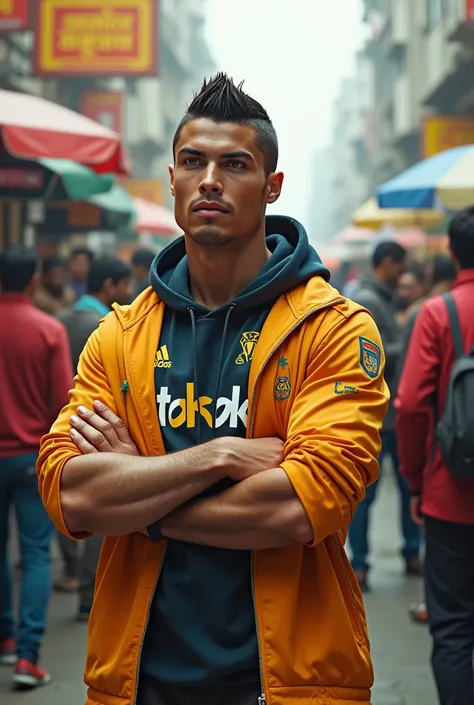 Cristiano Ronaldo selling takatak 
