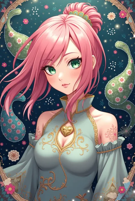 Haruno Sakura Paisley