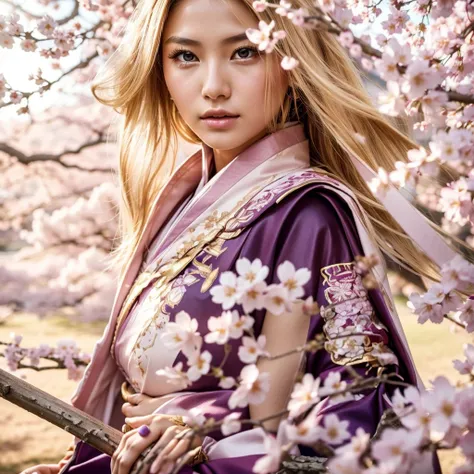 A daring 18-year-old blonde Japanese girl. She should be 180 cm tall, weigh 45 kg, and have a smooth, light complexion, straight long blonde hair, sleek, and glossy, graceful, diamond face with high cheekbones, a small, delicate nose, and full, well-define...