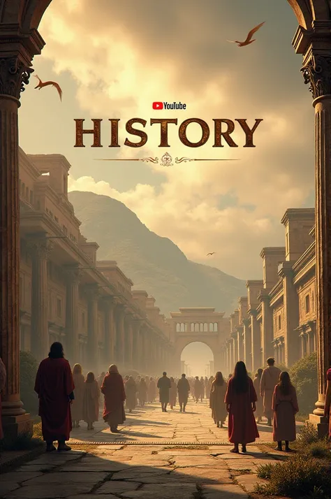 Make a YouTube banner for history channel 