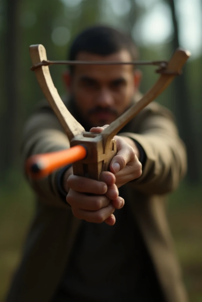 Slingshot front shot toward the screen