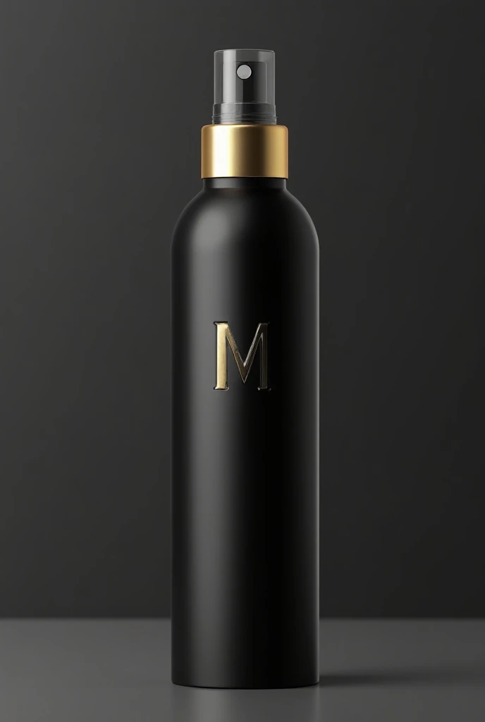 4. Anti-pollution spray Spray in a bottle, size 100 ml.
Packaging: Tall spray bottle or metal can with a modern design
Color: Matte black or silver-black, emphasizing the bottle to look shiny and clean
Logo: The letter "M" uses a modern and premium font, w...