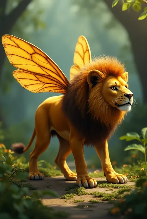  Fasa .  A bee mixed with a lion