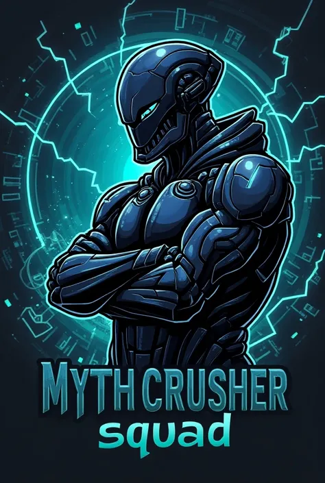 mythcrusher squad logo cyborg wait name