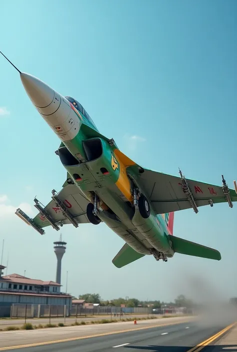 A fighter plane from Ivory Coast 