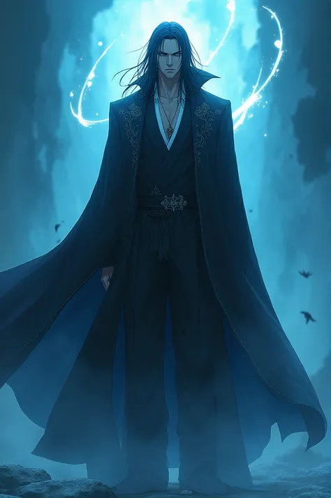 Yhwach of Bleach Leeward in the Blue Darkness