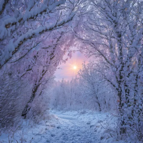 flower,  flower, glass, fog,  knight , beautiful star々,  dynamic light , , cloud, full moon,  bright light, flower, 
frozen fore...