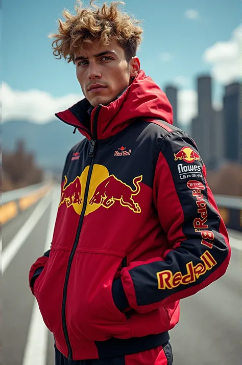 Cool red bull jackets