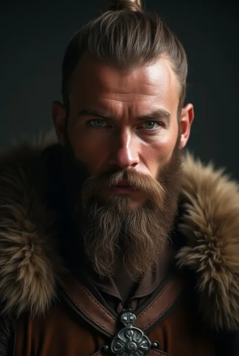 YouTube thumbnail 16:9 for a video about 
viking king wearing traditional costume  


a highly detailed painting portrait of a man warrior, portrait of a

Masterpiece, Best quality, meticuloso, Ultra detailed


set in the year 1100 AD



strong and confide...