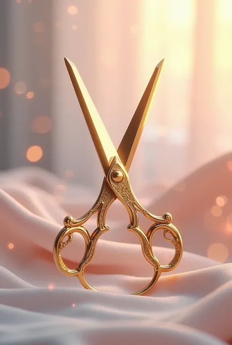 golden scissors